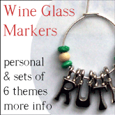 wine glass markers